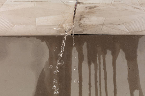 Professional Burst Pipe Cleanup technician working in West Boylston, MA